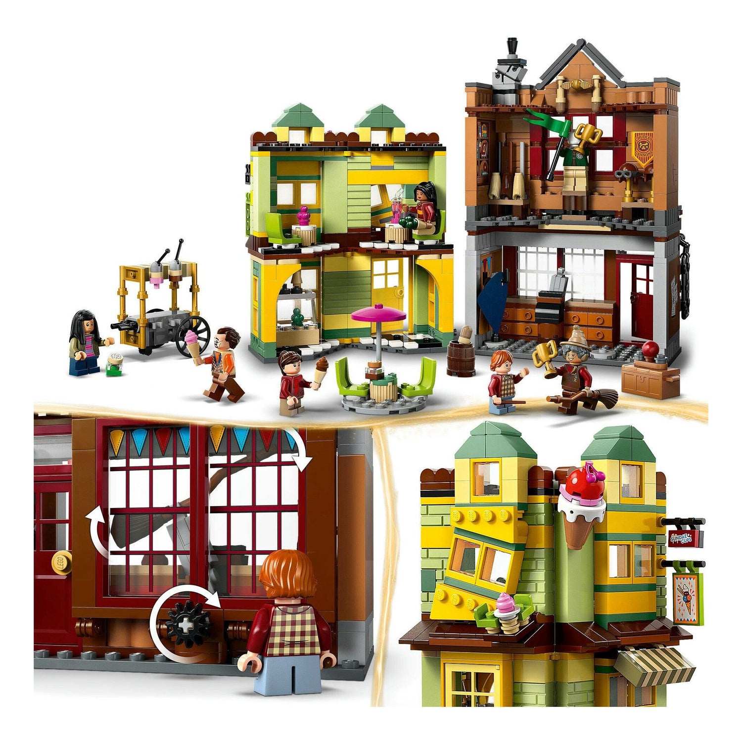 LEGO Harry Potter - Equipamentos de Qualidade para Quidditch e Gelataria - 76452