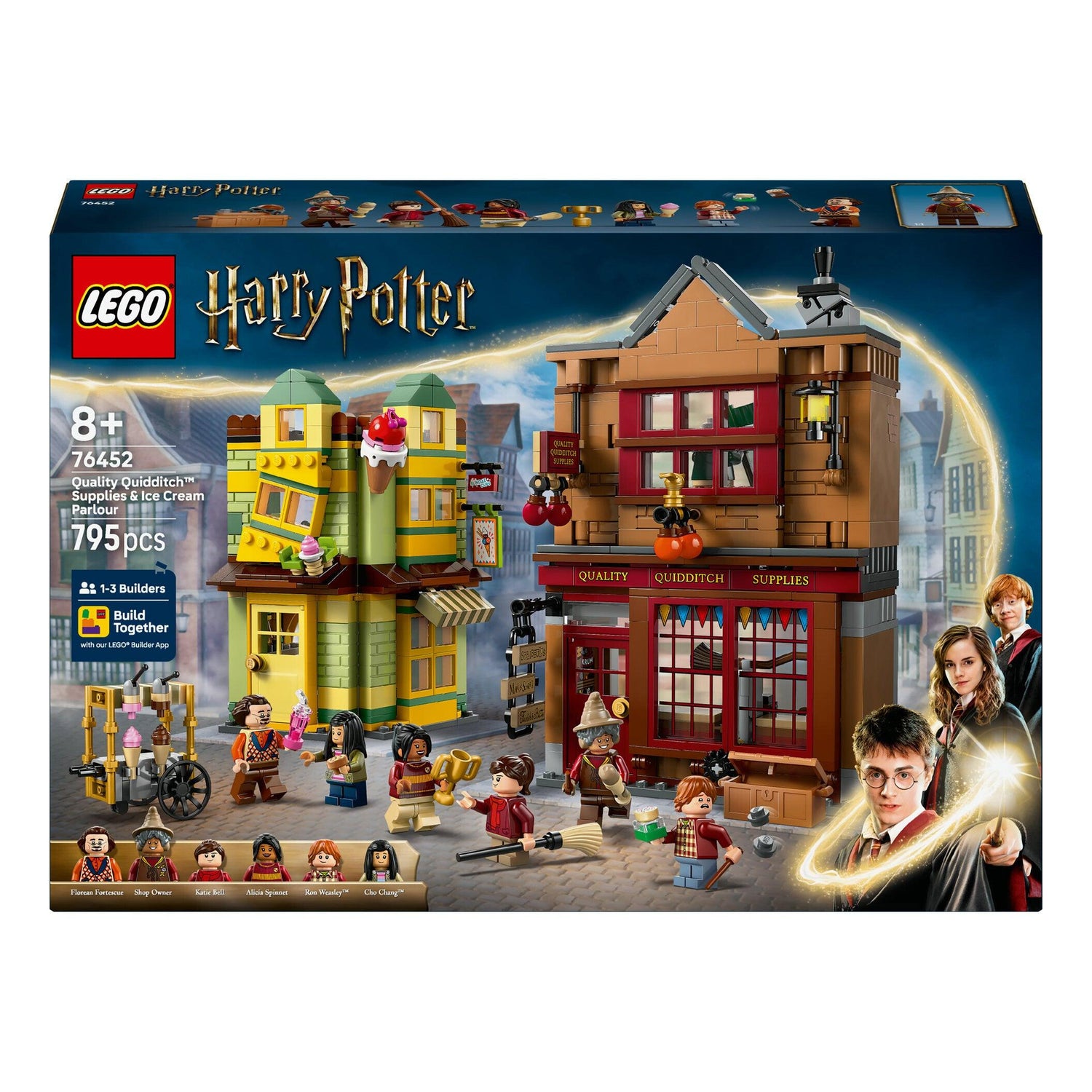 LEGO Harry Potter - Equipamentos de Qualidade para Quidditch e Gelataria - 76452