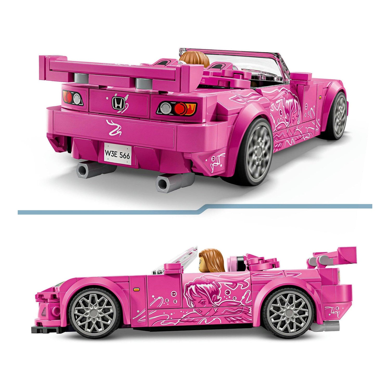LEGO Speed Champions - Velocidade Furiosa Honda S2000 - 77241