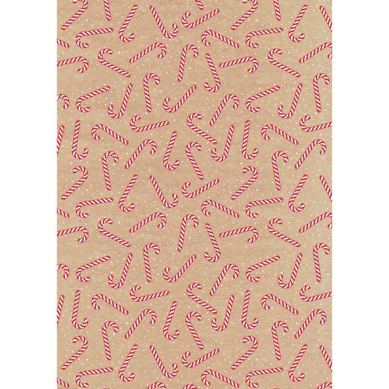 Rolo Papel Embrulho Trad Christmas 200X70