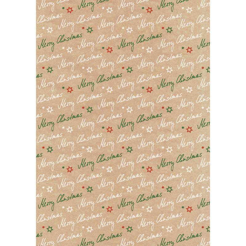 Rolo Papel Embrulho Trad Christmas 200X70