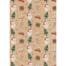 Rolo Papel Embrulho Trad Christmas 200X70