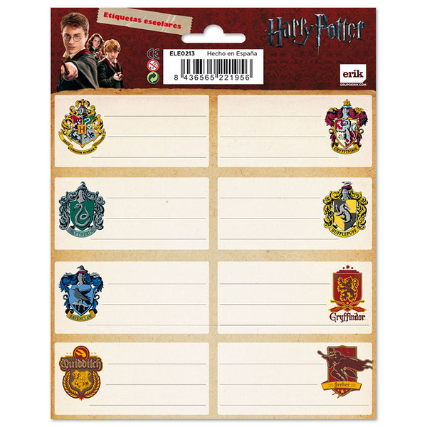 Etiquetas Adesivas Harry Potter