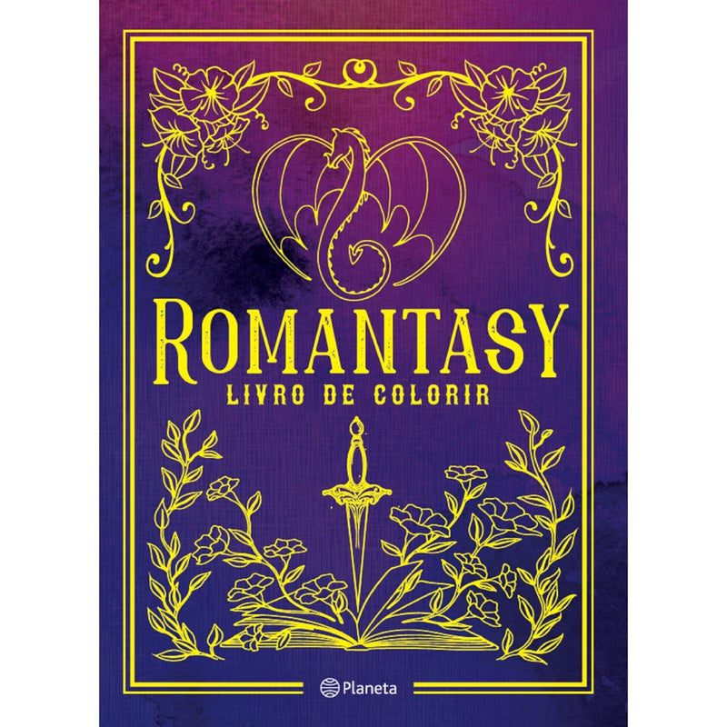 Romantasy - Livro de Colorir de Ana Bidault