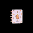 Caderno Inteligente A6 - Capivara Rosa