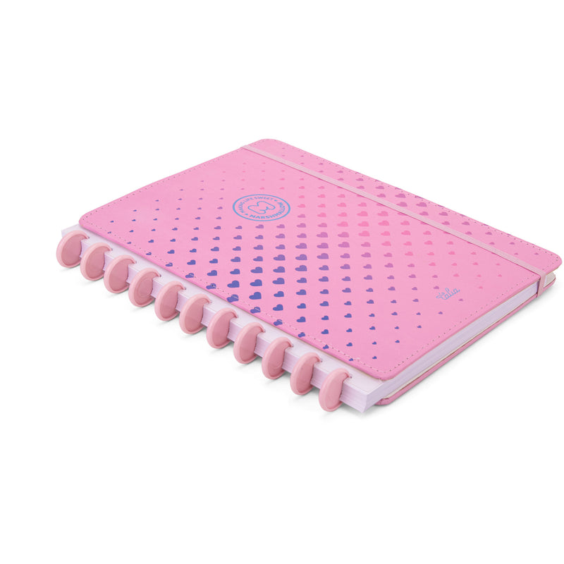 Caderno Disco A4 100 Folhas Pautado Marshmallow