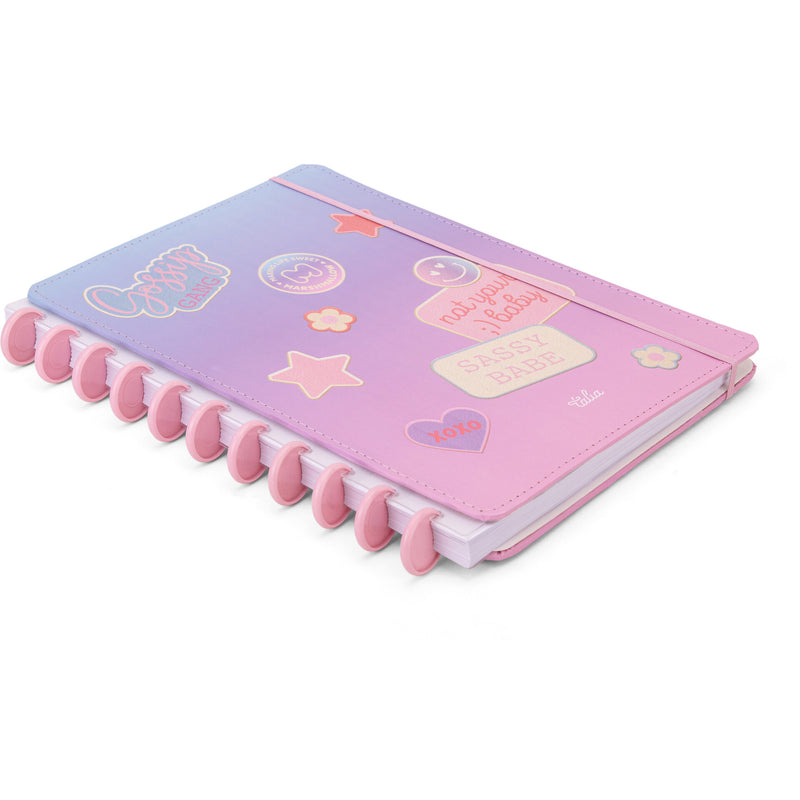 Caderno Disco A4 100 Folhas Pautado Marshmallow