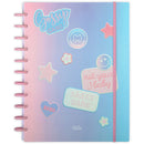 Caderno Disco A4 80 Folhas Pautado Marshmallow
