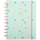 Caderno Disco A4 80 Folhas Pautado Marshmallow