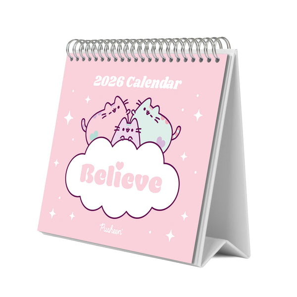 Calendário De Secretária 2026 - Pusheen