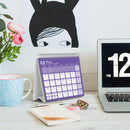 Calendário De Secretária 2026 - Viagens