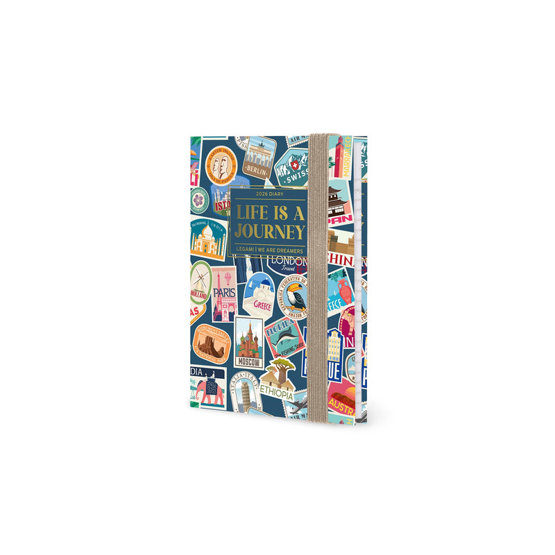 Agenda 12 Meses 2026 - Viagem Mini