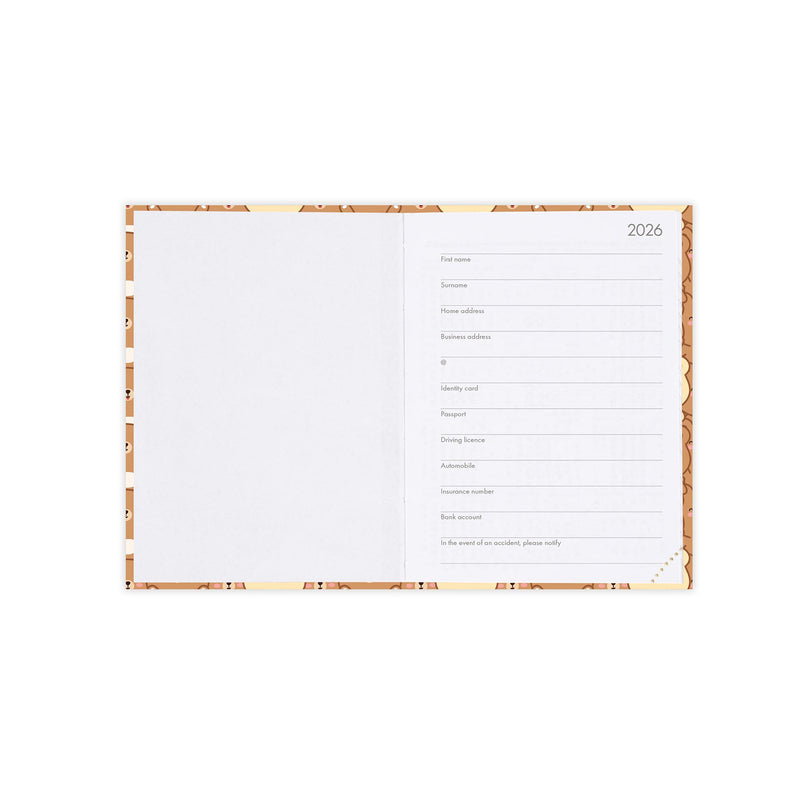 Agenda 12 Meses 2026 - Urso Mini