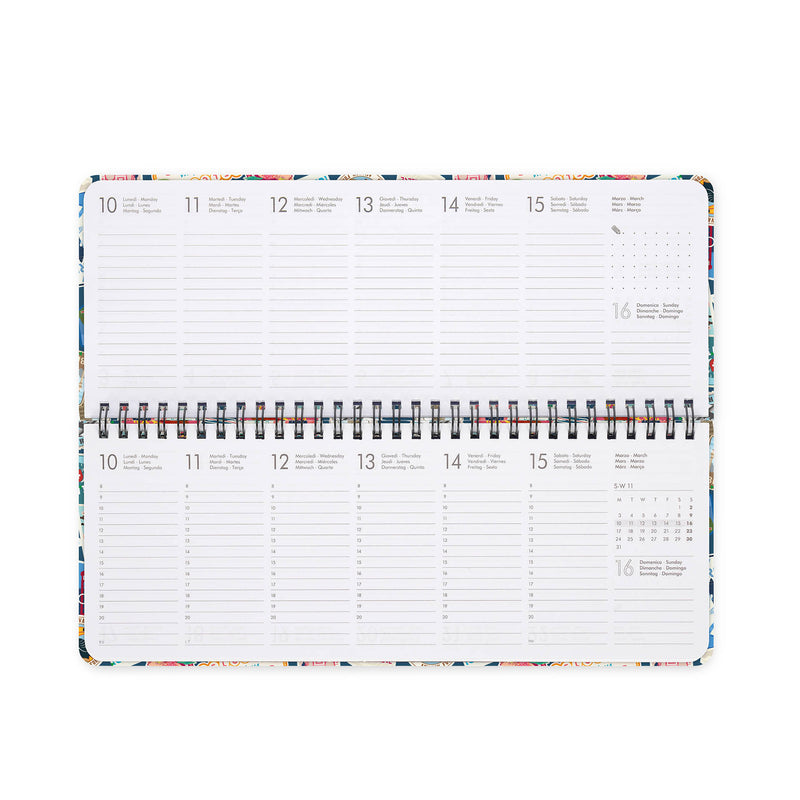 Agenda 12 Meses 2026 - Planner Viagens