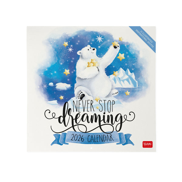 Calendário 2026 - Dreaming 30X29