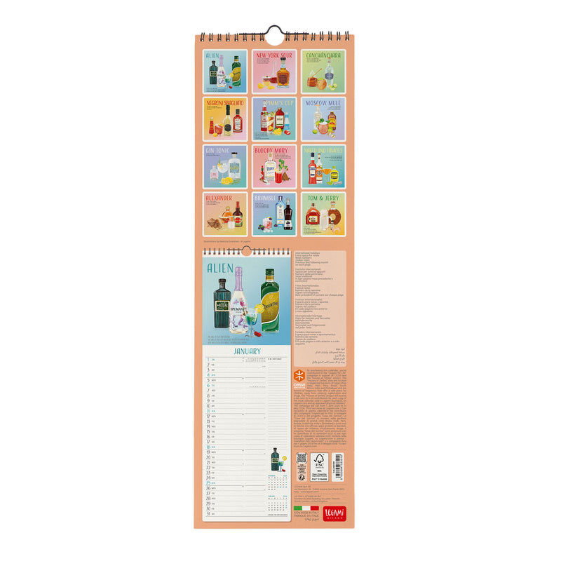 Calendário 2026 - Cheers 16X49