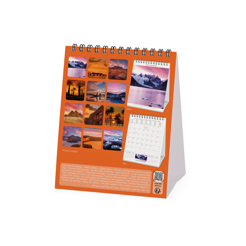 Calendário 2026 - Sunsets 12X14,5