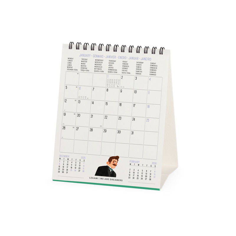 Calendário 2026 - Book Lover'S 12X14,5
