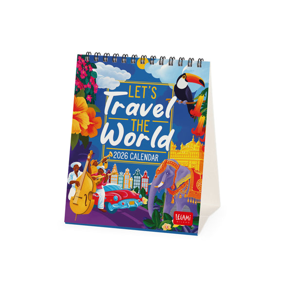 Calendário 2026 - Let'S Travel 12X14,5