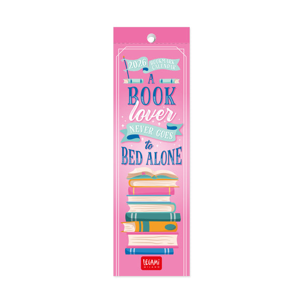 Calendário Marcador 2026 - Book Lovers