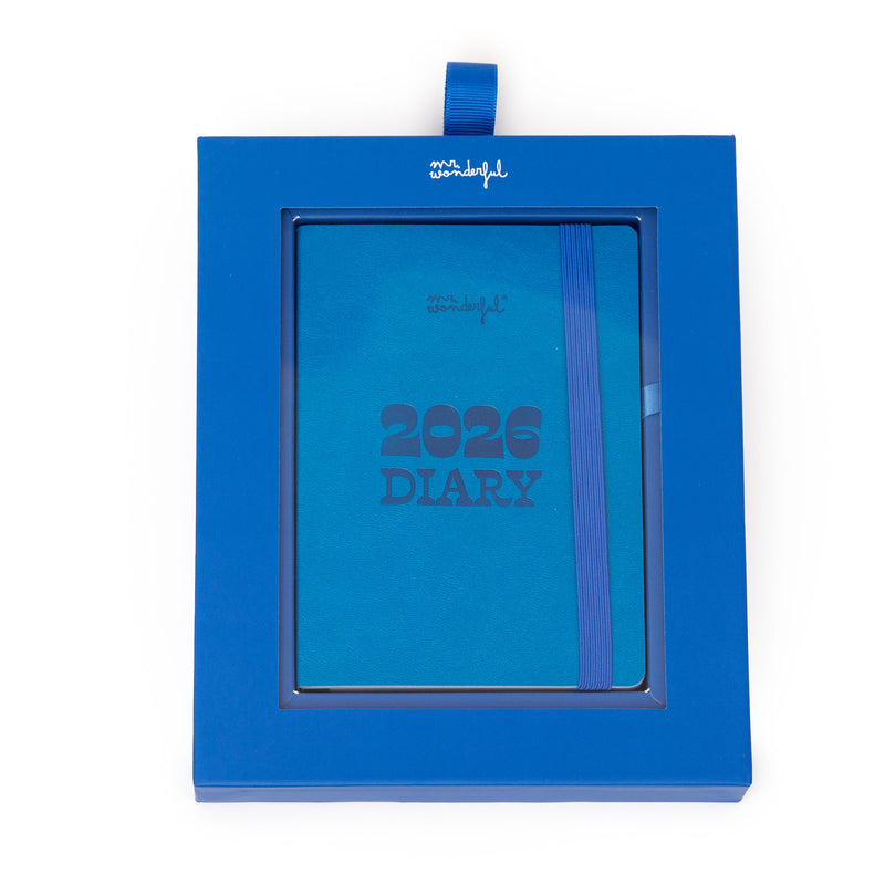 Agenda Bolso 2026 Semanal - Azul