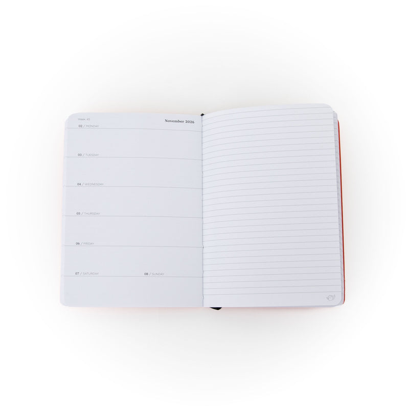 Agenda Bolso 2026 Semanal - Verde