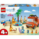 Viagem De Carro À Praia Com A Bluey Lego
