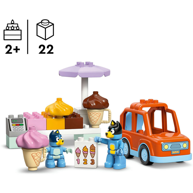 Passeio Para Gelados Com A Bluey Lego