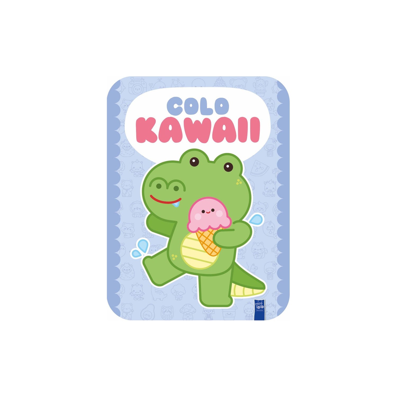 Colo Kawaii - Crocodilo de Yoyo Books