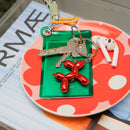 Porta-Chaves Puppy Metálico Vermelho