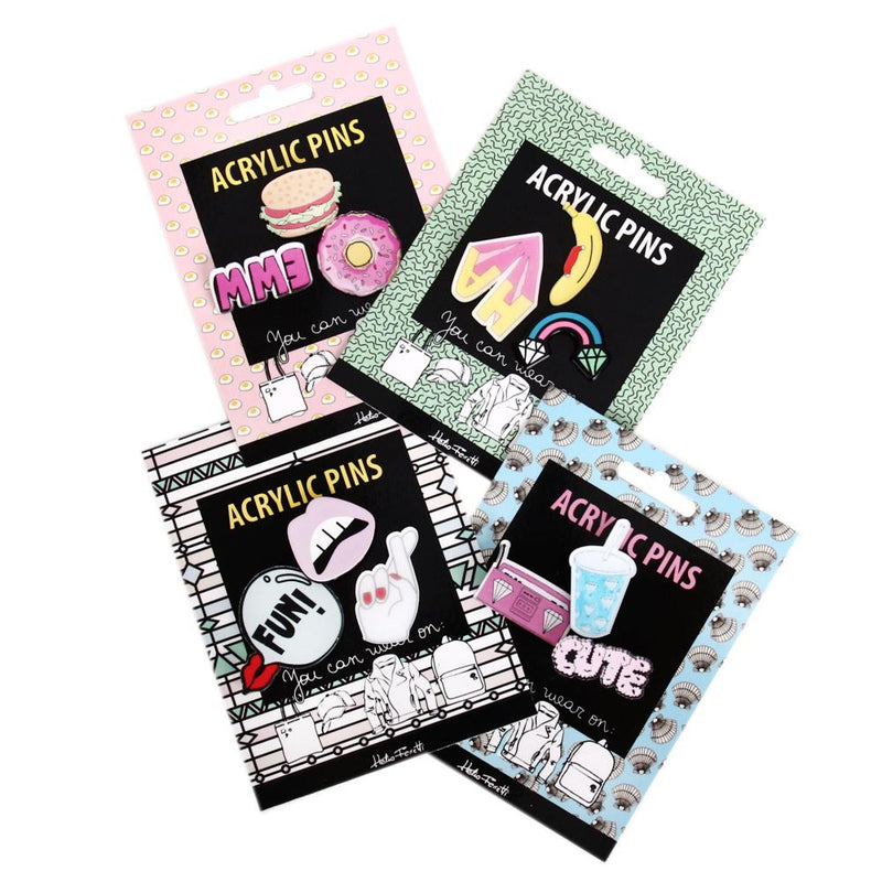 Pins Acrílicos