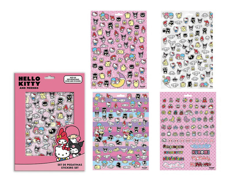 Conjunto Stickers Hello Kitty