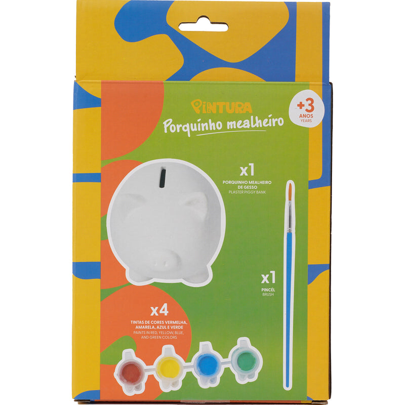 Porquinho Mealheiro Para Pintar