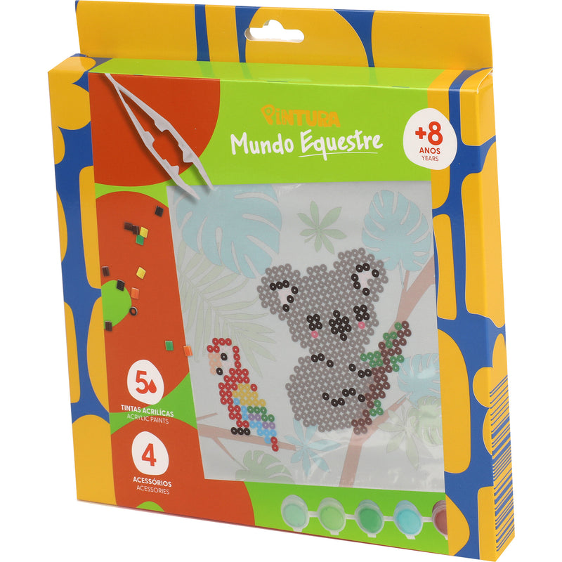 Pintar E Colorir Com Beads