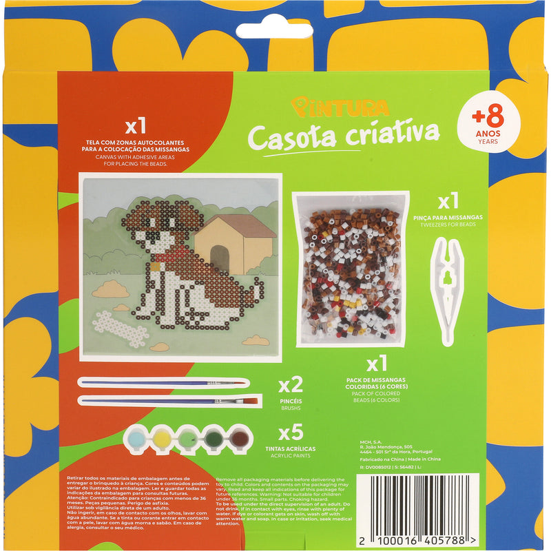 Pintar E Colorir Com Beads