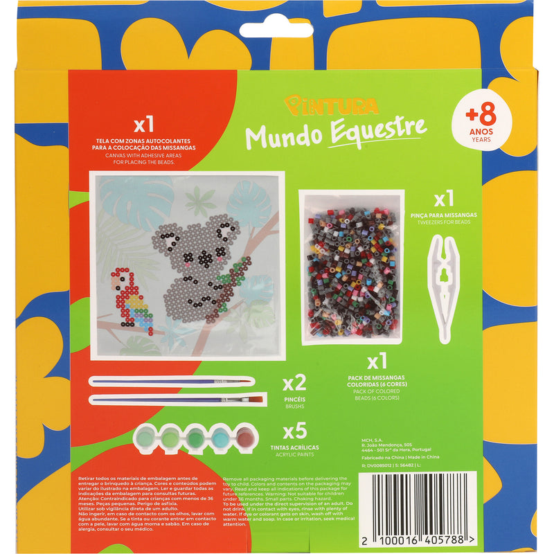 Pintar E Colorir Com Beads