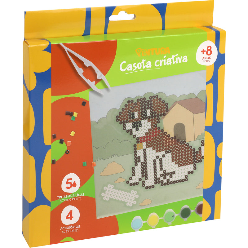 Pintar E Colorir Com Beads