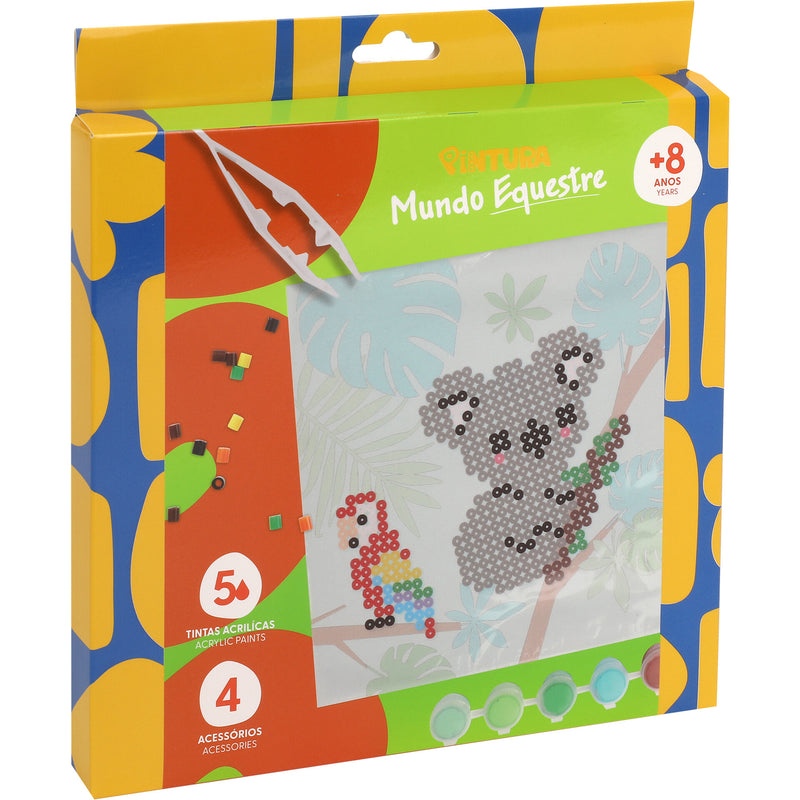 Pintar E Colorir Com Beads