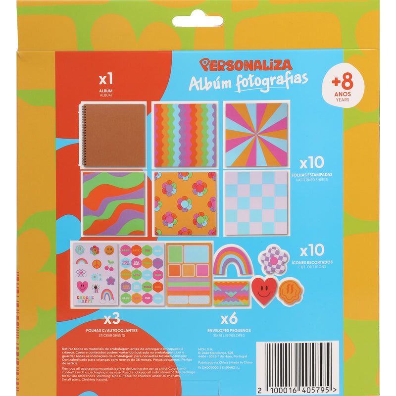 Album De Fotografias - Faz E Personaliza