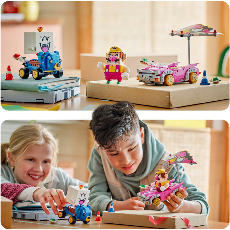 Mario Kart - Wario E Rei Bu Lego-Sup Azul Marinho