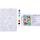 Tela Com Aguarelas Para Pintar Por Números