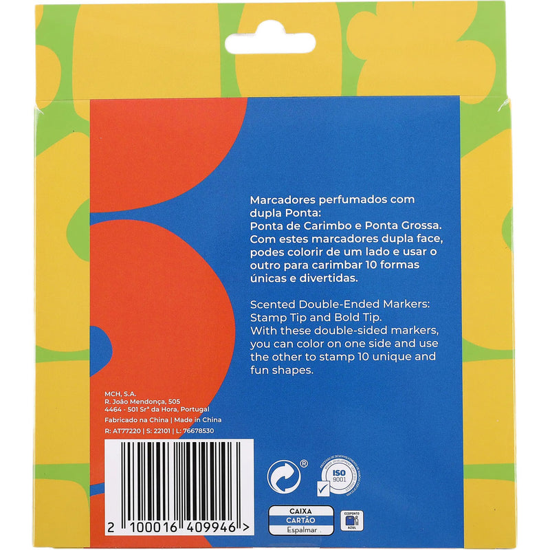 Conjunto 10 Marc Colorir Com Cheiro E Carimbo