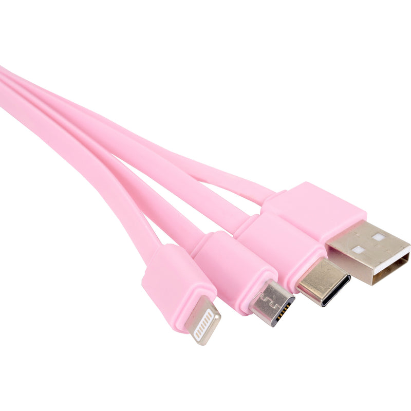 Cabo Carregamento Múltiplo Marshmallow