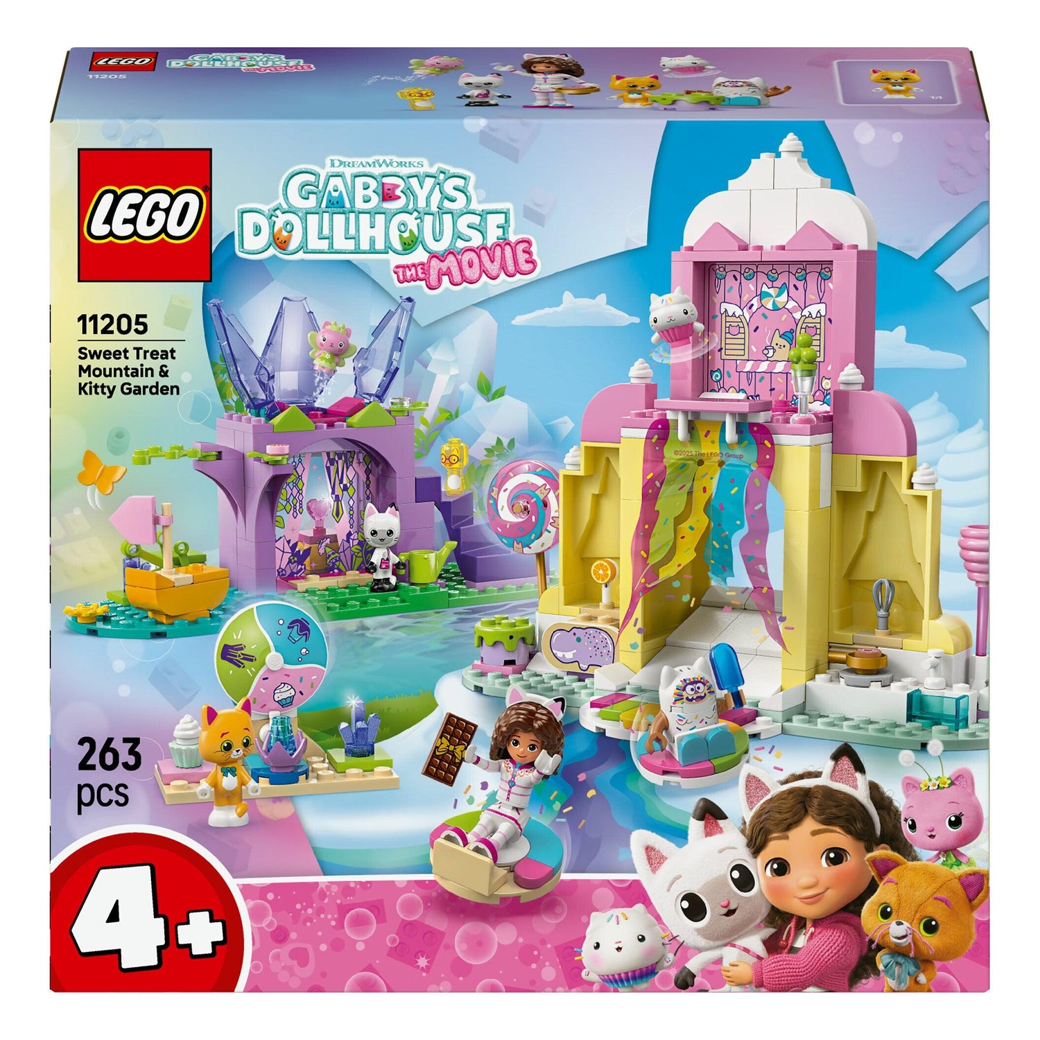 LEGO Gabby's Dollhouse - Monte Dos Docinhos E Jardim Da Fadinha - 11205