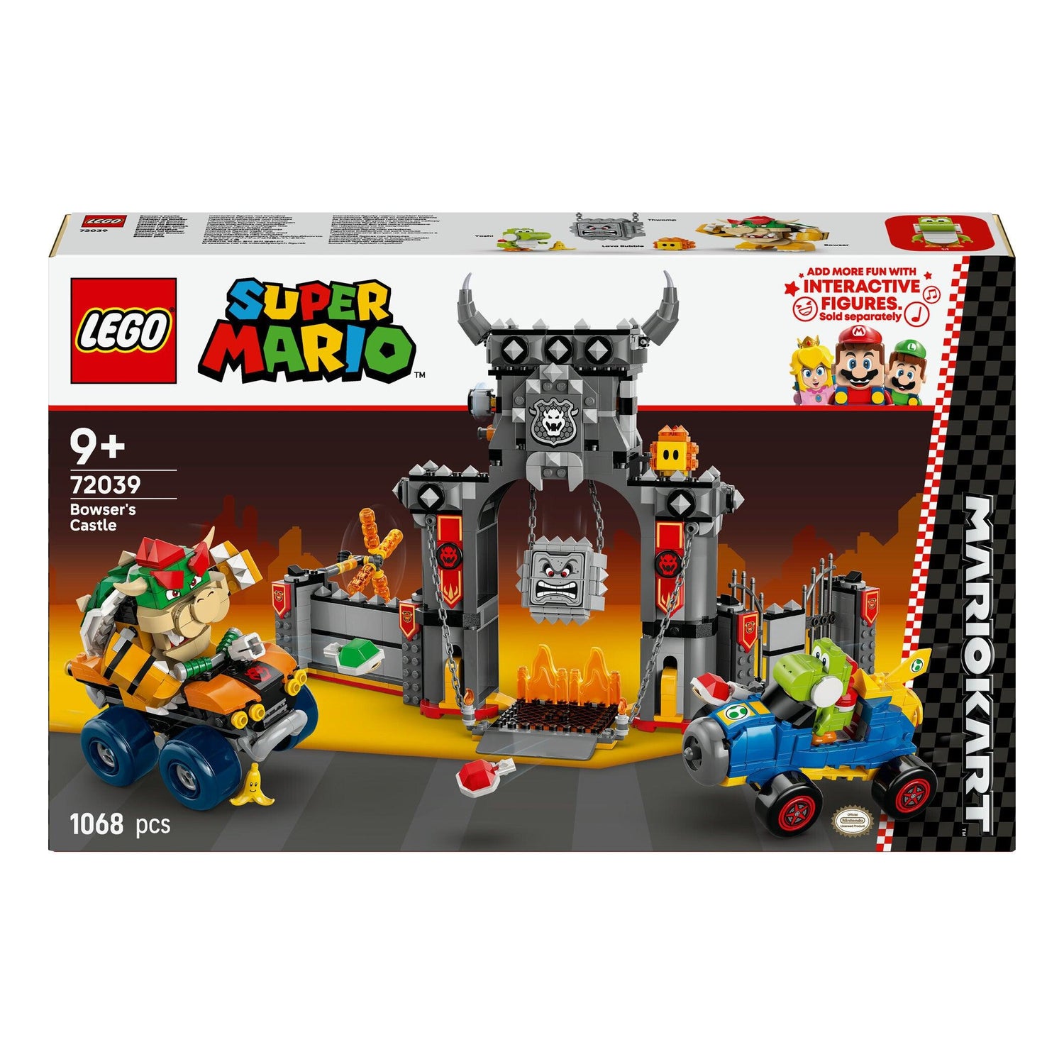 LEGO Super Mario - Mario Kart - Castelo Do Bowser - 72039
