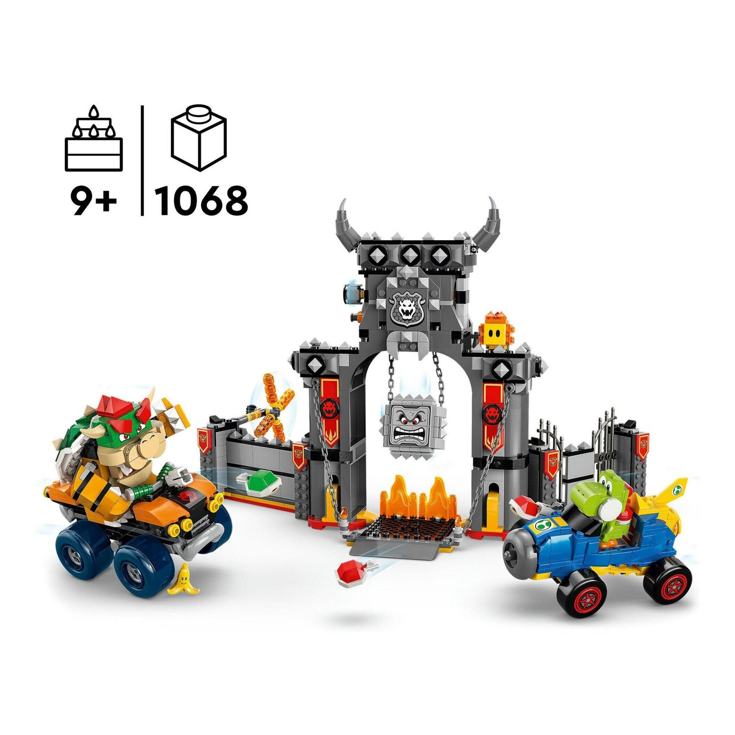 LEGO Super Mario - Mario Kart - Castelo Do Bowser - 72039