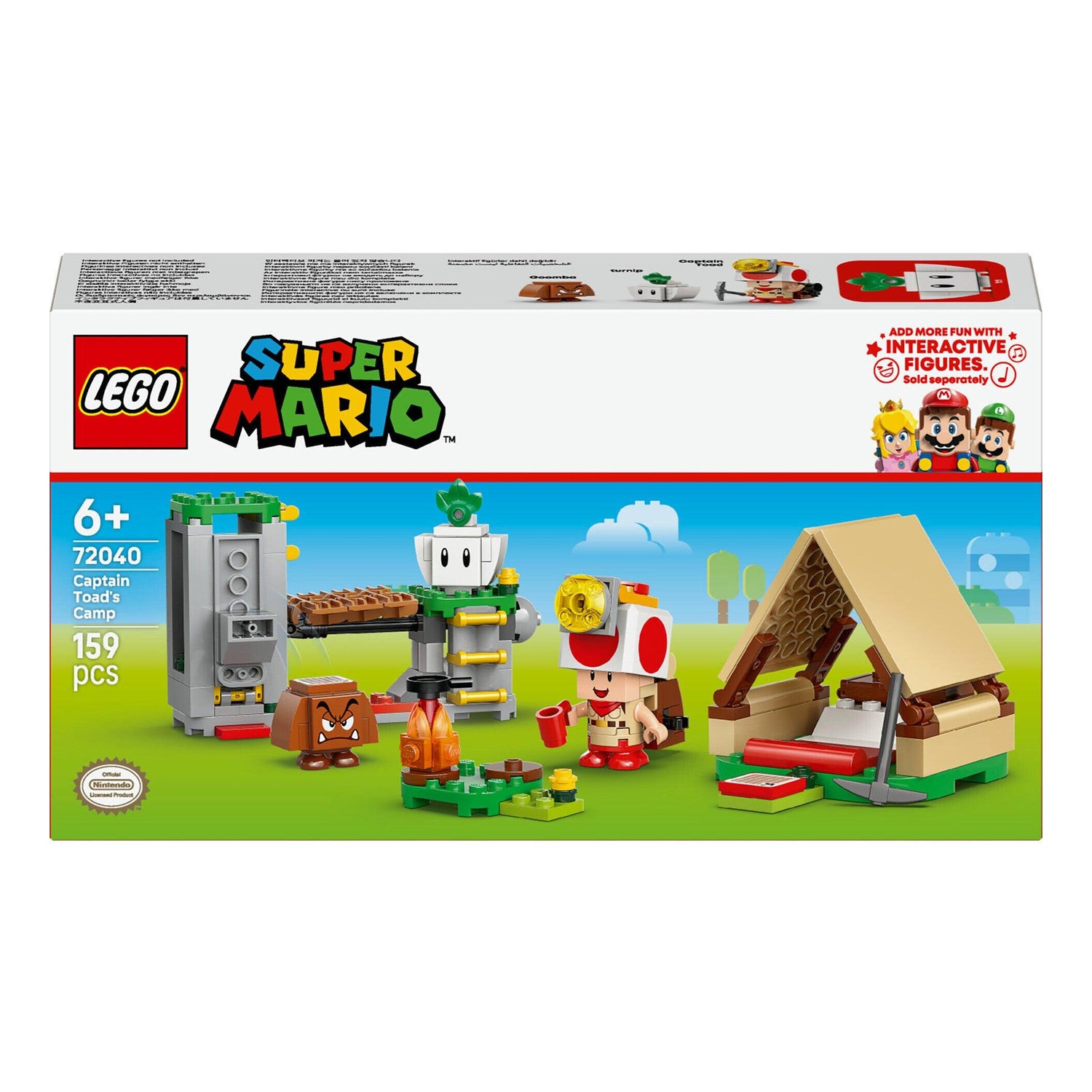 LEGO Super Mario - Acampamento Do Capitão Toad - 72040