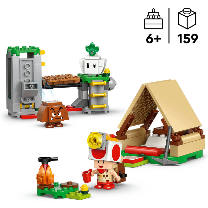Acampamento Do Capitão Toad Lego