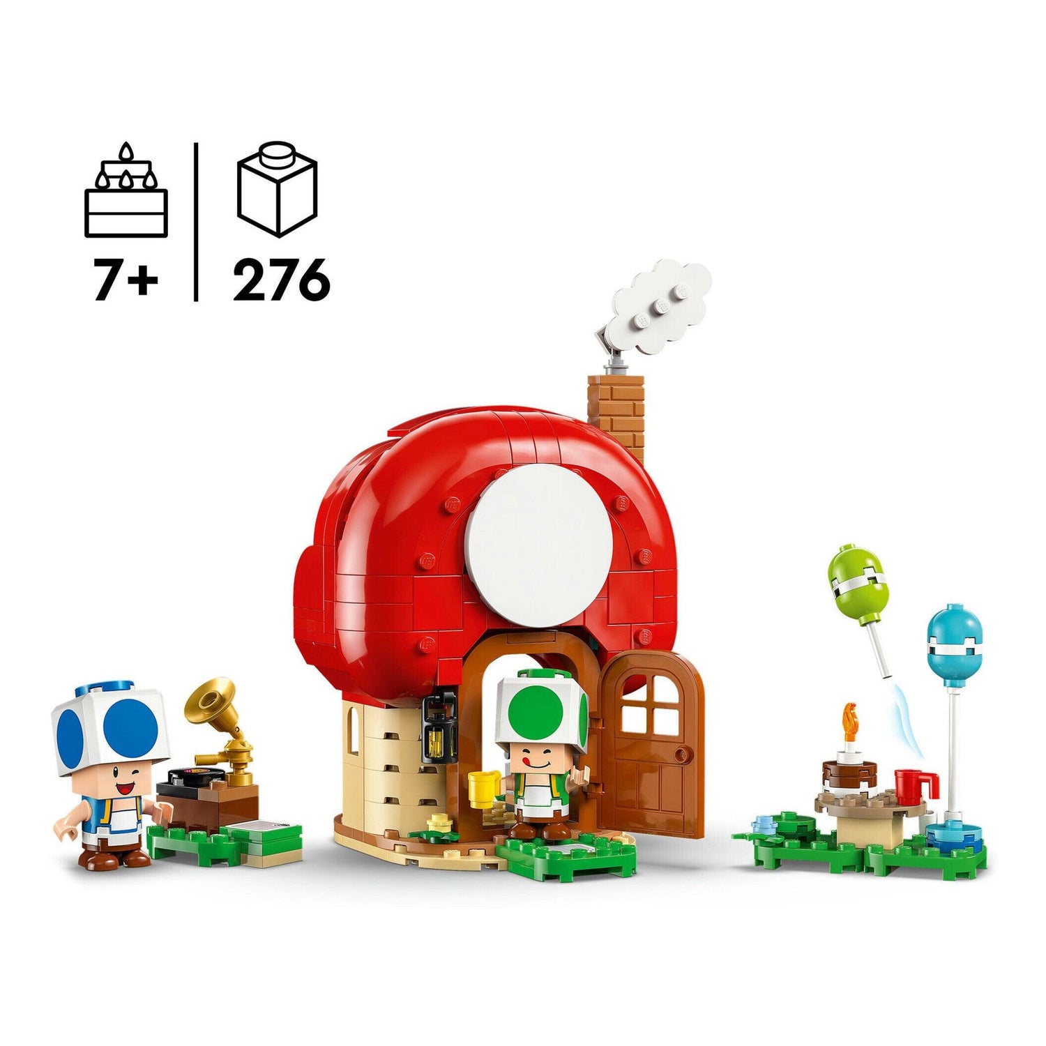 LEGO Super Mario - Festa Na Casa Do Toad - 72041