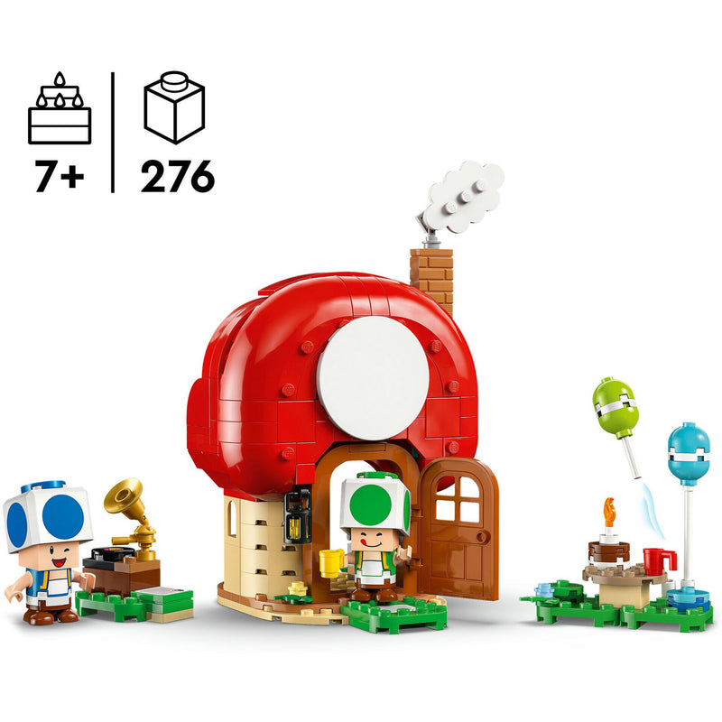 Festa Na Casa Do Toad Lego-Sup Mario